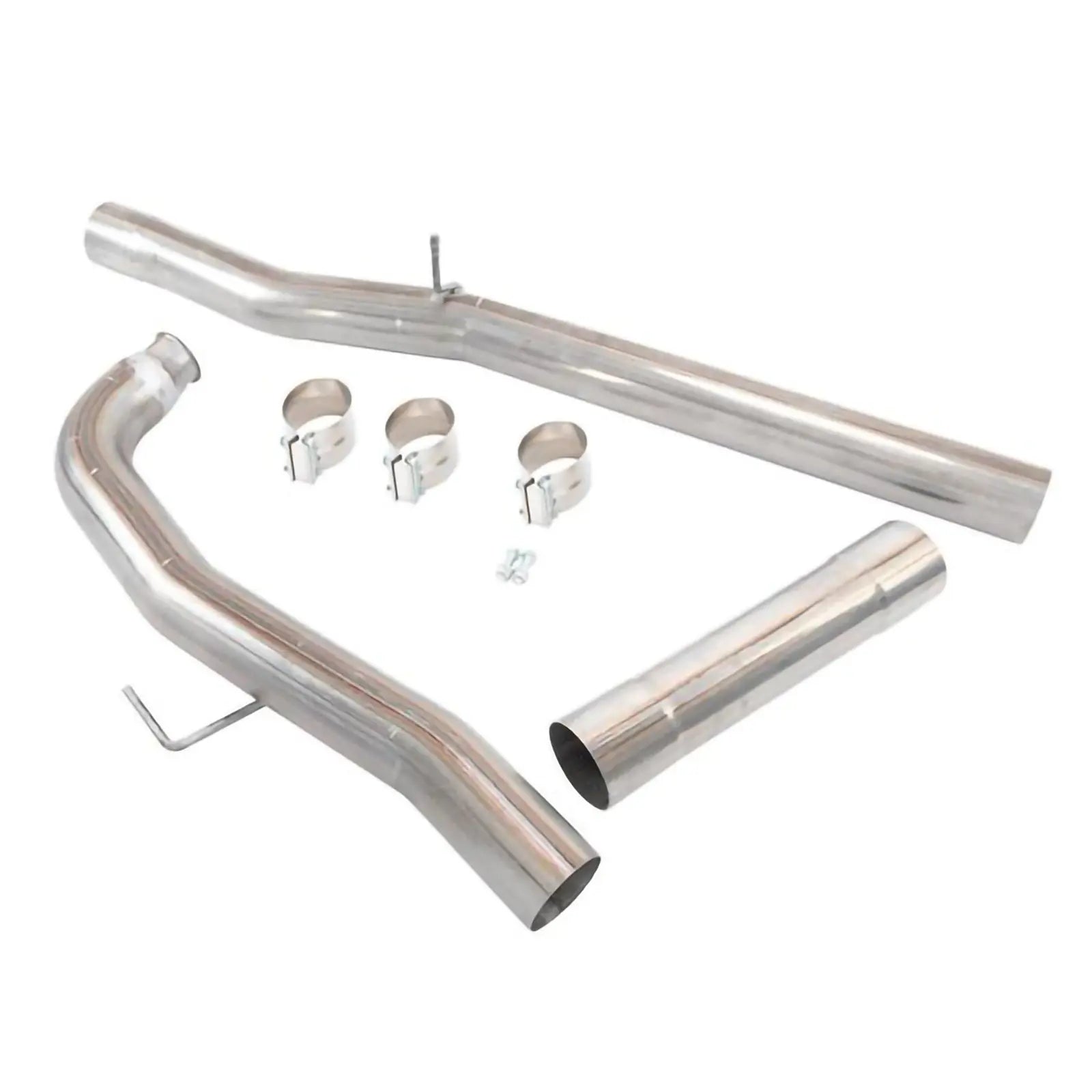 4'' eksospotterør for Chevy Silverado GMC Sierra 6.6L Duramax Diesel 2011-2015