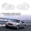 1996-2002 Mercedes E Class W210 Left +Right Headlight Lens Plastic Cover Shell Generic