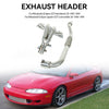 96-99 Mitsubishi Eclipse Spyder GST Convertible 2D Collecteurs automatiques en acier inoxydable génériques