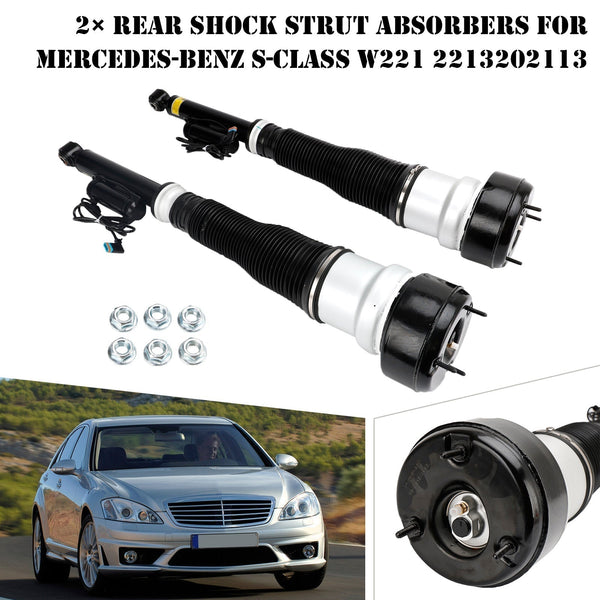 2008/02-2013/12 Benz S-Klasse W221 S 350 4matic 2x Rear Shock Strut Absorbers 2213202113 2213205813