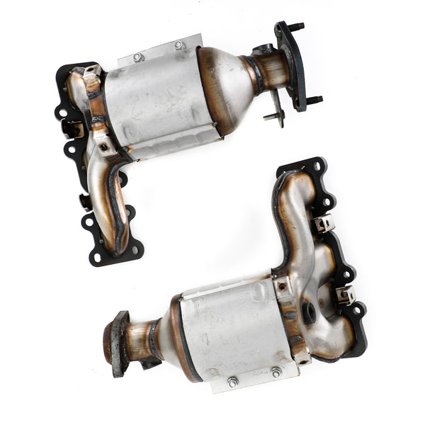 2013-2016 Lincoln MKS 3,7 L 2 pièces convertisseur catalytique avant 674255 674256 générique