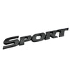 3D Metal Sport Logo Car Trunk Tailgate Emblem Badge Decal Sticker Black Generic
