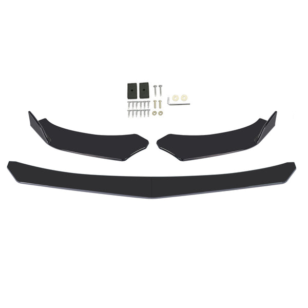 Universelle Auto-Frontstoßstangen-Lippenspoiler-Diffusor-Bodykits + 2,2 m Seitenschweller-Splitter Generic