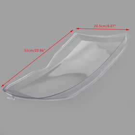 Cubierta de faro lente izquierda para BMW Z4 E85 2003-2008 transparente genérico