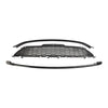 2008-2014 MINI R55 Cooper S & JCW 5 portas Estate 3 PCS Gloss Black Grade dianteira Grill genérico