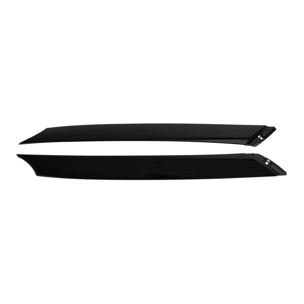 2012-2017 Hyundai Veloster L+R Windshield Pillar Trim Exterior Molding 861702V000 861802V000 Generic