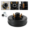 Grease Trailer Hub and Drum Assembly for 3.5K Axles -10