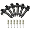 2010 Buick Allure V6 3.0L 3.6L 6PCS bobine + 6PCS Bougie UF569 D515C 12610626 12618542 Generiek