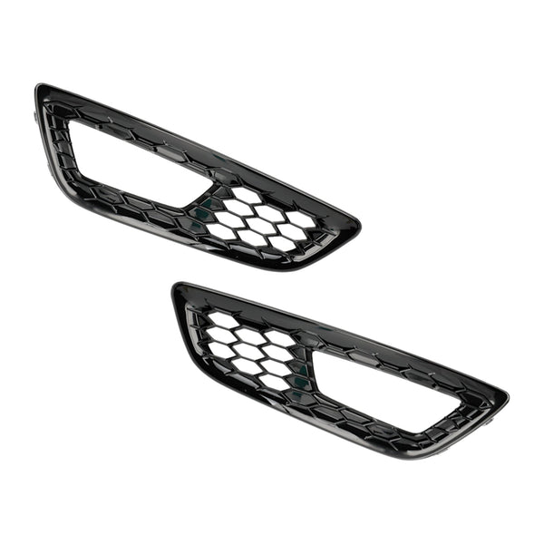 2015–2018 Ford Focus 2 Stück Frontstoßstange Nebelscheinwerfer Lampenabdeckung Lünette Gitter F1EZ15266D F1EZ15266G Generisch