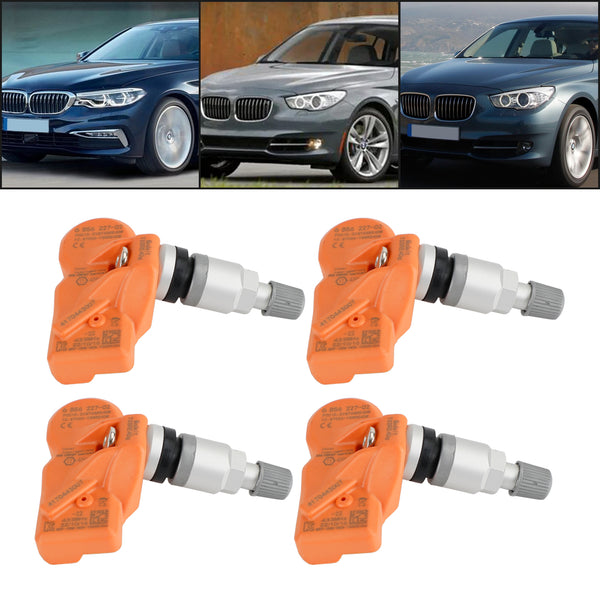 4x nouveaux capteurs TPM 6856227 pour BMW série 5/6/7 F10 F11 F12 F01 F02 X3 F25 générique