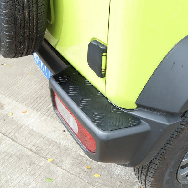 2019–2023 Suzuki Jimny Sierra JB74 3xBlack Alloy Rear Bumper Protector Guard Panel Trim Generic