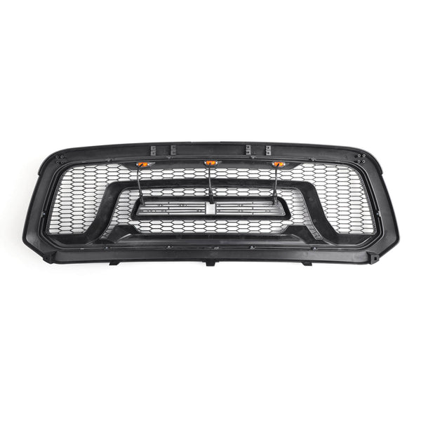 Ram 1500 13-18 Honeycomb Bumper Grill Hood Grille ABS Front Bumper 5 Best Grill Generic