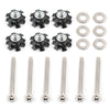 6/8/10/12pcs REPAIR KIT Star nuts 1/4-20 screws For 1
