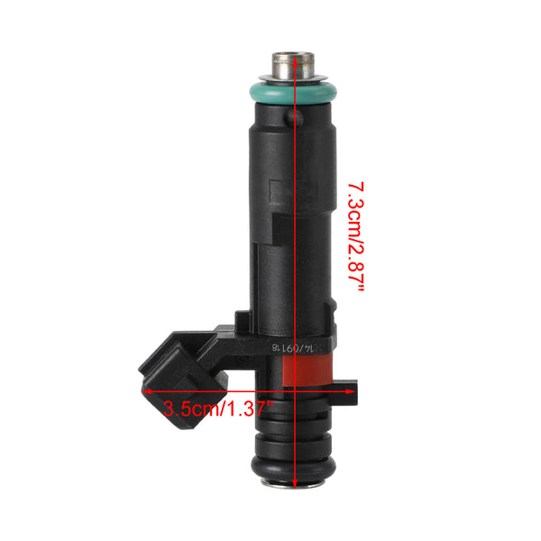 1PCS Fuel Injectors 25186566 27828W Fit 2011-2015 Chevrolet Spark 1.2L L4 /2016-2021 Beat 2016-2021 INJ675 FJ1332 25194429 C111032 Generic