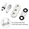 Cooler Line Adapter Plate 6AN Fittings Seal For 6L80E 6L90E 8L90E Transmission