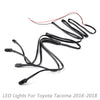 4 Stück LED-Leuchten passend für Toyota Tacoma 2016–2020, PT228–35170, Frontstoßstangen-Haubengrill, generisch