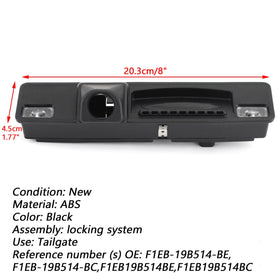 Kofferraum-Heckklappengriff, Kofferraum-Griffschalter F1EB-19B514-BE für 2012–2018 Ford Focus ST Generic
