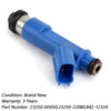 1PCS Fuel Injectors 23250-22080 for Toyota Corolla Matrix 23250-0D050 Generic