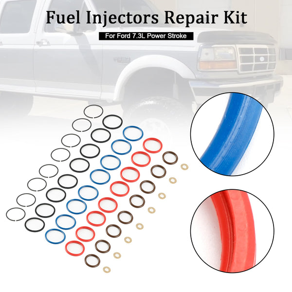 Kit de réparation d'injecteur de carburant Ford 7,3 L Power Stroke 8 pièces XC3Z9229AB CM5010 100SK55S SK55 générique