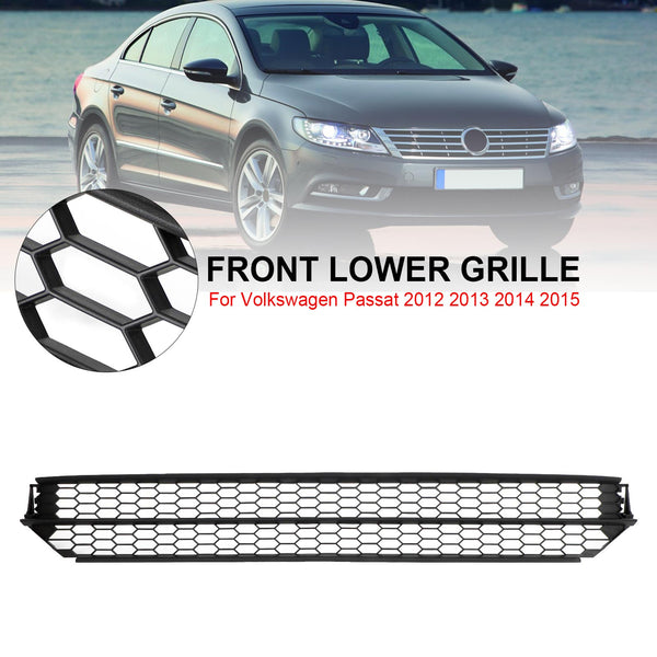 VW Passat 12-15 pare-chocs avant en nid d'abeille grille inférieure noire 5618536779B9 VW1036126 générique