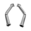 2 Test Pipes Decat Non Reson Straight Exhaust For 03-06 Nissan 350Z Infiniti G35 FX35 Fedex Express Generic