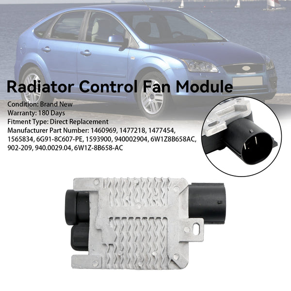 2007-2015 Ford Mondeo Turnier MK IV Estate Radiator Control Fan Module 1477218 1565834 1477454 Generic