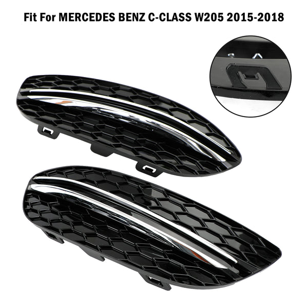 2015-2018 Benz Classe C W205 Base berlina a nido d'ape Copertura fendinebbia anteriore 2058850723 MB1038172 Generico