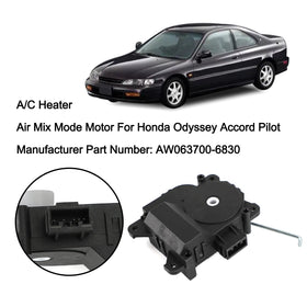 2002-2004 Honda Odyssey HVAC Passenger Air Mix Mode Motor AW063700-6830 Generic