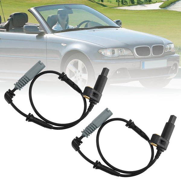 BMW E46 323i 325i 328i M3 2 piezas delantero L/R ABS sensor de velocidad 34521164651 genérico