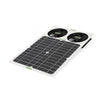 40 W solarbetriebener Mini-Ventilator für Gewächshaus-Auto-Abluftventilator Generic