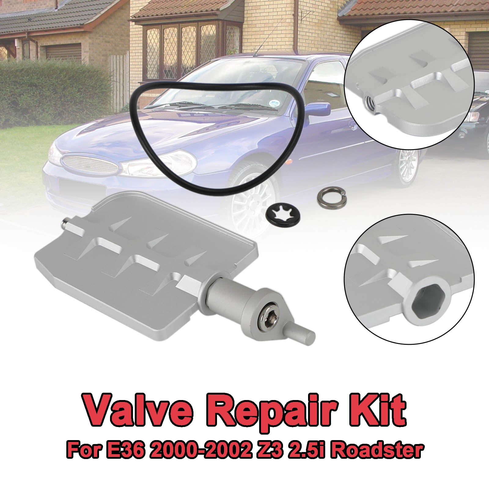 Ventilreparationssæt Rebuild Rattle Fit BMW DISA Fix Overhaul M54 2.2 2.5 Aluminium
