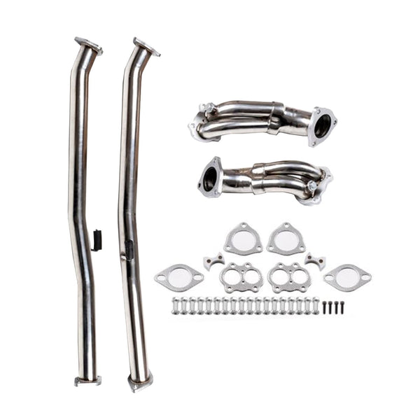 1990-1996 Nissan 300ZX Z32 Turbo 3.0L Downpipe di scarico in acciaio inossidabile generico