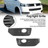 2010-15 VW Transporter Caravelle T5 T5.1 S-Line Couvercle de phare antibrouillard Insert S-line Grill Noir brillant générique