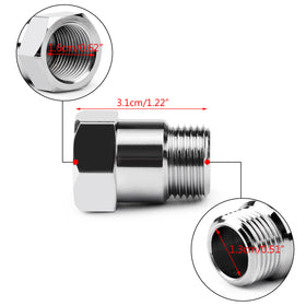 M18 X 1.5 Bung 32mm O2 Oxygen Sensor Test Pipe Extension Extender Adapter Spacer Generic