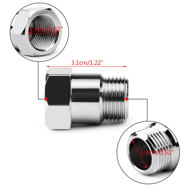 M18 X 1.5 Bung 32mm O2 Oxygen Sensor Test Pipe Extension Extender Adapter Spacer Generic