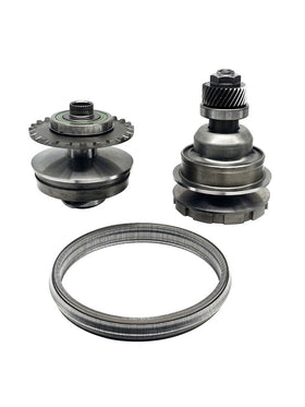 2009-2012 Nissan Altima L4 2.5L (motore QR25DE) Set di pulegge di trasmissione CVT 30T 901047 JF011E RE0F10A Generico