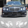 Headlight Lens Replacement Cover Left+Right For Benz W211 E350/300/200 2002-2008 Generic