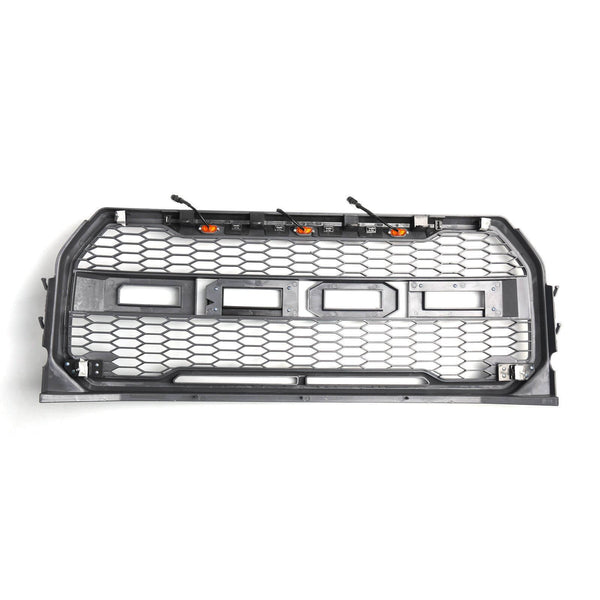 2015–2019 Ford F150 Kühlergrill-LED-Licht-Ersatz, 3-teiliges LED-Licht für F150 Raptor Style Kühlergrill, generisch