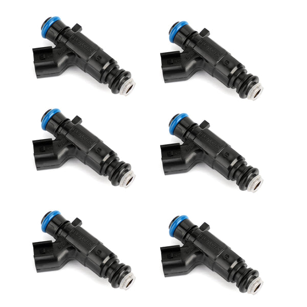 2004-2006 Cadillac CTS 3.6L 6PCS Fuel Injectors 0280156131 12571159 Generic