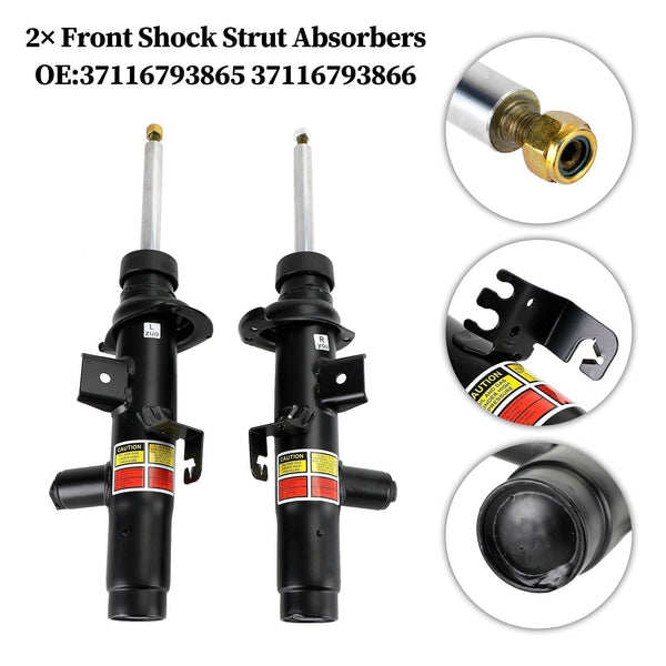 2012-2015 BMW 335I 2PCS Front Shock Strut Absorbers 37116793865 37116793866