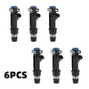 6 stuks brandstofinjectoren geschikt voor 02-04 Buick Chevy Oldsmobile GMC Isuzu 4.2L 25313185 generiek