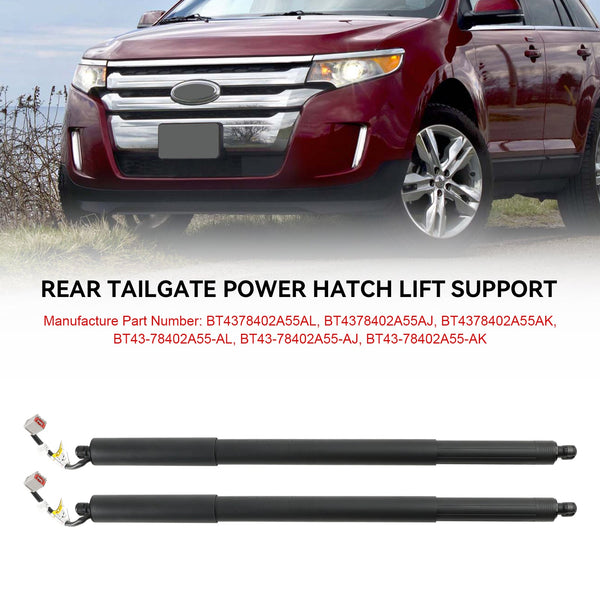 2011-2015 Ford Edge 2PCS Rear Tailgate Power Lift Supports Strut BT4378402A55AL BT4378402A55AJ