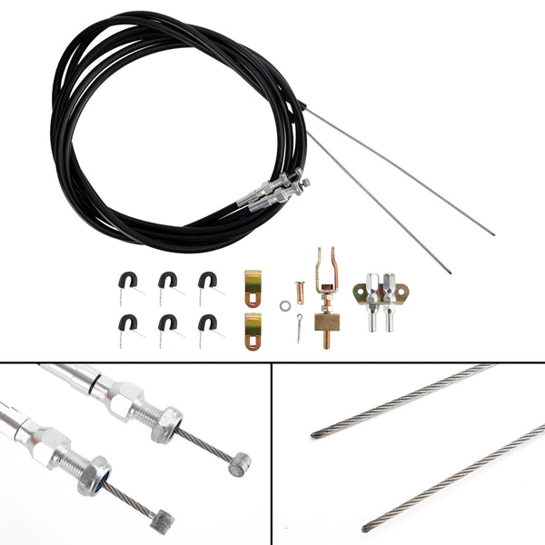 Wilwood 330-9371 CPP Freno de estacionamiento trasero universal Cable de freno electrónico de emergencia genérico