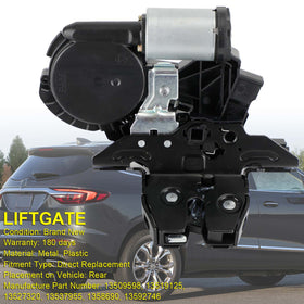 2018–2020 Chevrolet Equinox 4 Zyl. 1,5 l, 4 Zyl. 1,6 l Diesel, 4 Zyl. 2,0 l Heckklappenverriegelung 13509598 13519125 Generisch