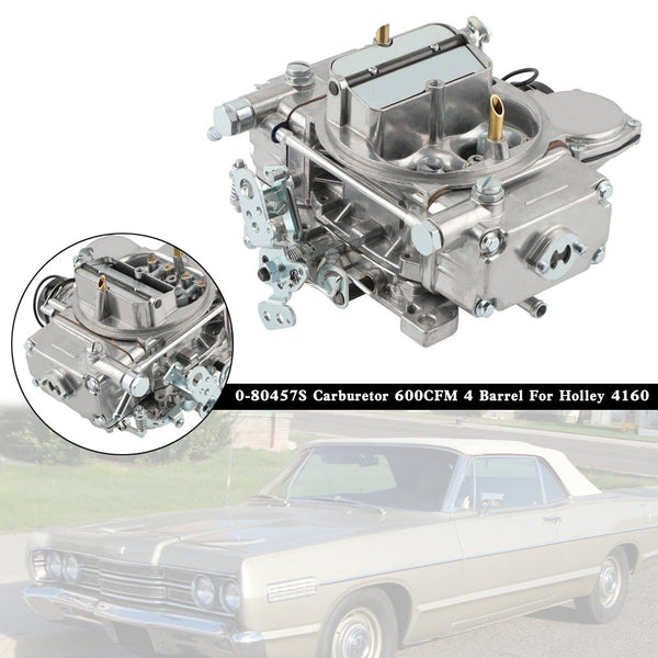 1966-1967 シボレー マリブ 327/5.3L V8 シェベル 327/5.4L V8 キャブレター 600CFM 4 バレル 0-80457S ホーリー 4160 ジェネリック