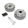 2PC Engrenagem de sincronização do ajustador de escape da árvore de cames 55567049 12992408 para 2004-2012 Vauxhall Astra 1.8 1.6 genérico