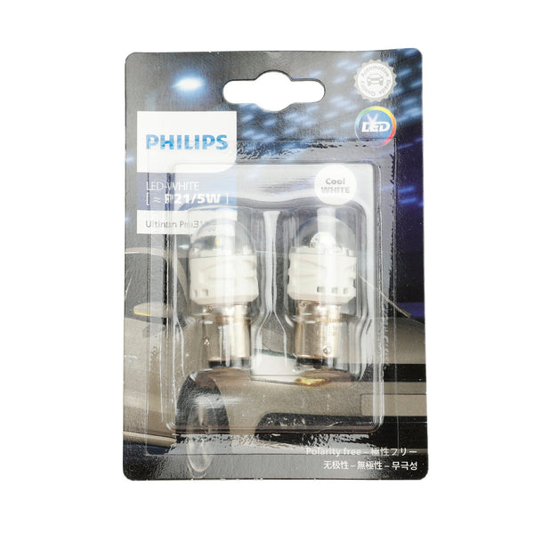 Für Philips 11499CU31B2 Ultinon Pro3100 LED-WEISS P21/5W 6000K BAY15d Generisch