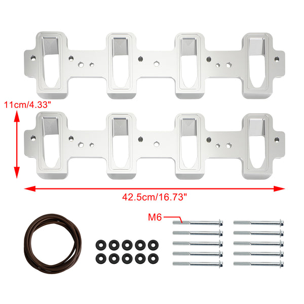 551316 cabeça de cilindro de porta catedral para adaptadores de coletor de admissão de porta retangular cabem ls1 ls3 lsa zl1 CTS-V série lsx genérico