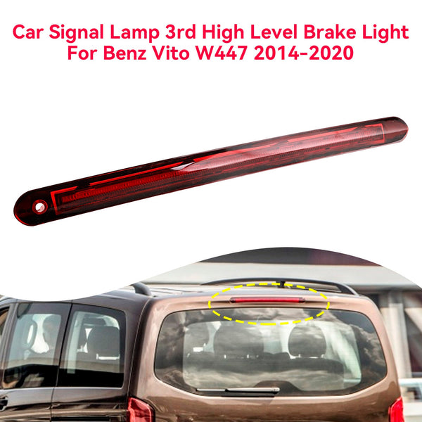 2014-2020 Benz Vito W447 Car Signal Lamp 3rd High Level Brake Light A4479060800 A4479060700 Generic
