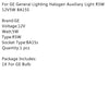 Für GE General Lighting Halogen-Zusatzlicht R5W 12V5W BA15S Generic